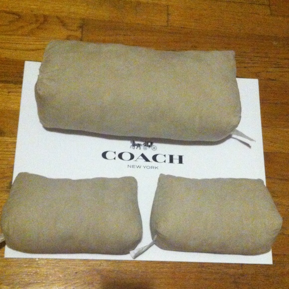 coach purse pillows
